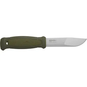 Morakniv Kansbol Fixed Blade Knife 4.3" Clip Point Stainless Polished Blade Polymer Handle Forrest Green