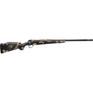 Fierce Firearms Carbon Rage Bolt Action Rifle 7mm PRC 20" Smoked Bronze Threaded Barrel Smoked Bronze Frame Harvest Camo Field Stock
