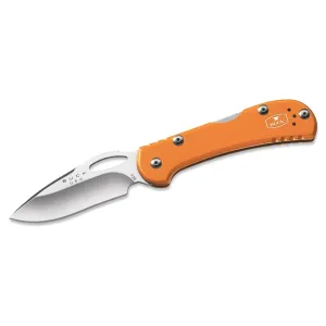 Buck Knives 726 Mini Spitfire Pocket Knife 2.75" Drop Point 420HC Satin Blade Aluminum Handle Orange