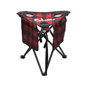 Eskimo XL Folding Ice Fishing Stool Plaid