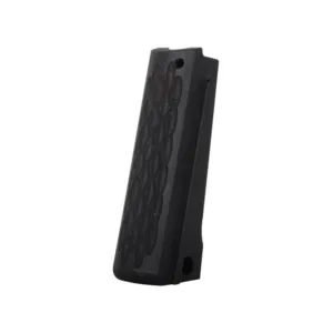Nighthawk Custom 1911 Government, Commander Flat Mainspring Housing Scalloped Steel Blue