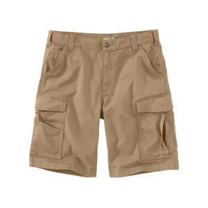 Carhartt Men's Rugged Flex Relaxed Fit Canvas Cargo Shorts Dark Khaki 38" Waist 11" Inseam