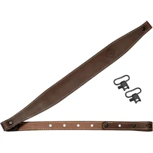 CrossBreed Holsters Walker Leather Rifle Sling with Sling Swivel Brown