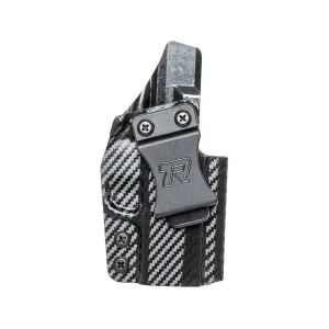 Rounded IWB Holster Right Hand FN Reflex Kydex Carbon Fiber