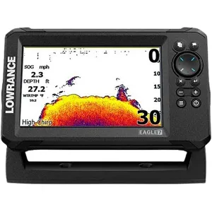Lowrance Eagle 7 Fish Finder with TripleShot HD Transducer C-MAP US Inland Maps