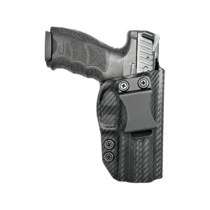 Rounded IWB Holster Right Hand HK VP9 Kydex Carbon Fiber