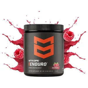 MTN OPS Enduro Energy Drink Powder Raspberry 30 Servings