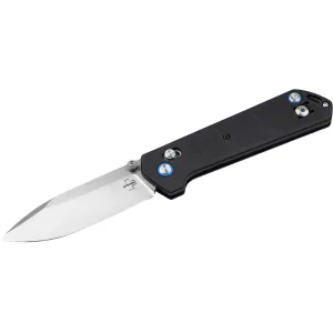 Boker Knives Kihon DC 2.0 Pocket Knife 3.23" Drop Point D2 Satin Blade Glass Filled Nylon Handle Black