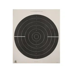 NRA Official International Pistol Target B-37 25 Meter Rapid Fire Paper 100PK