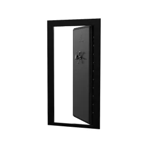 Browning Universal Vault Door Clamshell In-Swing with Electronic Lock Primer and Black Chrome