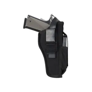 BLACKHAWK! Multi-Use IWB Holster Ambidextrous Large Frame Semi Automatic 3.75" to 4.5" Nylon Black