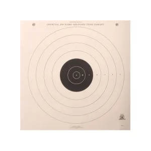 NRA Official High Power Rifle Target SR-1 100-Yard Paper 100PK