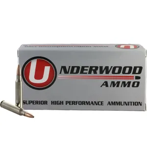 Underwood 223 Remington Ammo 62 Grain Lehigh Controlled Chaos Fragmenting Hollow Point Lead Free Box of 20