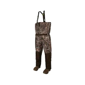 Gator Waders Men's Omega Zip Front Uninsulated Breathable Boot Foot Chest Waders Realtree Max-7 Regular 9