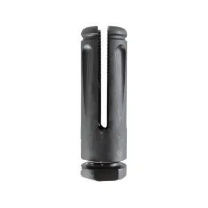 KAK 4 Prong Flash Hider 1/2"-28 Steel Black