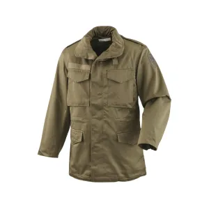 Military Surplus Austrian Field Jacket Grade 1 Olive Drab Medium