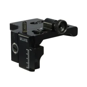 Williams 5D-AG Rear Peep Sight for Rimfire Receivers with Dovetail Grooves Low Sight Line