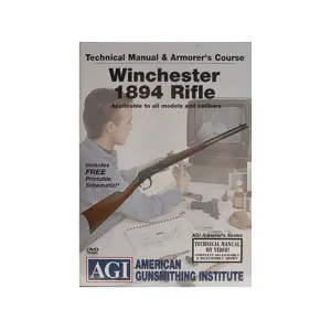 American Gunsmithing Institute (AGI) Technical Manual & Armorer's Course Video "Winchester 1894 Rifle" DVD