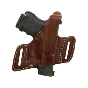 Triple K 420 Secret Agent OWB Holster Right Hand Taurus PT111, 132, 138, 140, 145, Millennium Leather Walnut