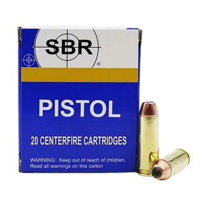 SBR 44 Automag (44 AMP) Ammo 240 Grain Hornady XTP Jacketed Hollow Point Box of 20