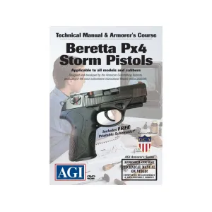 American Gunsmithing Institute (AGI) Technical Manual & Armorer's Course Video"Beretta PX4 Storm S.A Pistols"