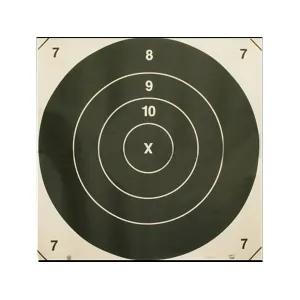 NRA Official High Power Rifle Target Repair Center LR-C 800-1000-Yard Slow Fire Paper 50PK