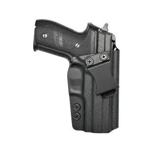 Rounded IWB Holster Right Hand Sig Sauer P229 with Rail Kydex Black