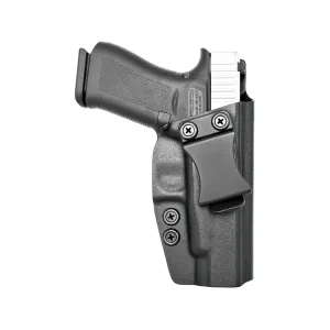 Rounded IWB Holster Right Hand Glock 48, 48 MOS Kydex Black