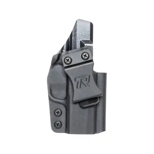 Rounded IWB Holster Right Hand S&W M&P Shield, Shield 2.0, Shield Plus Kydex Black