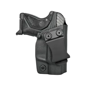 Rounded IWB Holster Right Hand Ruger LCP II Kydex Black