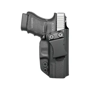 Rounded IWB Holster Right Hand Glock 29, 30, 30S Kydex Black