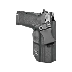 Rounded IWB Holster Right Hand S&W M&P Shield EZ 9mm Luger Kydex Black