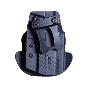 Comp-Tac Q Line QD OWB Holster Ambidextrous Glock 43, 43X, 48, 48 MOS, S&W M&P Shield, M&P Shield EZ 9, Ruger Max 9, Walther PPS, CCP Kydex Black