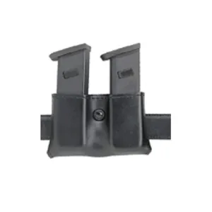 Safariland 079 Snap-On Double Magazine Pouch 1-3/4" 1911, Ruger P-90, Sig Sauer P220, S&W 645, 1046 Polymer Black