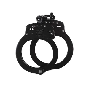 Smith & Wesson Model 100 Standard Chain Handcuffs Steel Melonite Finish
