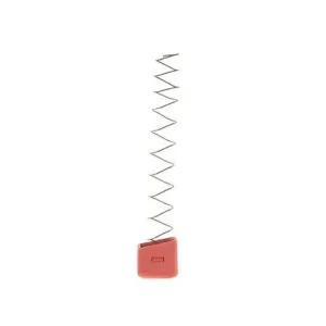 Arredondo Checkered Extended Magazine Base Pad +5 for Glock 19, 23 Nylon Red and 10% Extra Power Spring