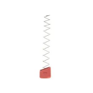 Arredondo Checkered Extended Magazine Base Pad +5 for Glock 17, 22, 24, 26, 27, 31, 32, 33, 34, 35, 37 Nylon Red and 10% Extra Power Spring
