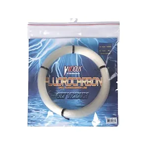 Vicious Pro Elite Fluorocarbon Fishing Leader 50lb 110yd Clear