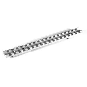 EGW 1-Piece 20 MOA Picatinny Scope Base Savage 110 Through 116 Round Rear Long Action Silver