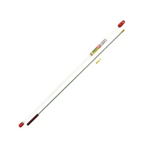 Pro-Shot Premium 1-Piece Micro-Polished Shotgun Cleaning Rod 410 Bore to 10 Gauge 30" Stainless Steel 5/16-27 Thread with Patch Holder
