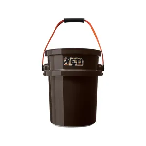 YETI LoadOut Camping Bucket Wetlands Brown