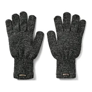 Filson Men's Knit Full Finger Insulated Gloves Charcoal Medium