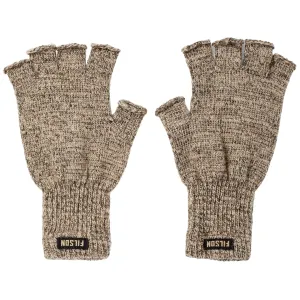 Filson Men's Knit Fingerless Gloves Root Medium