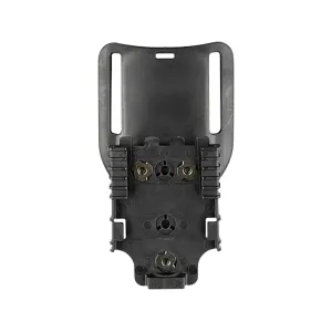 Safariland Mid-Ride UBL Universal Belt Loop with QLS 22 Receiver Plate Black