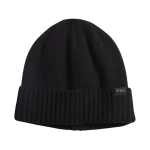 Sitka Gear Mens Cuffed Knit Beanie Sitka Black