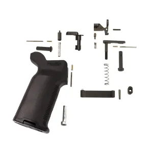 AR-STONER Customizable Lower Parts Kit with Magpul MOE K2+ Grip Black