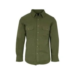 MidwayUSA Men's Chamois Long Sleeve Shirt Loden 3XL