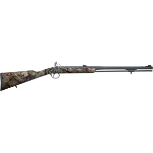 Traditions PA Pellet Ultralight Flintlock Rifle 50 Caliber 26" Black Cerakote Barrel Mossy Oak Break-Up Country Stock