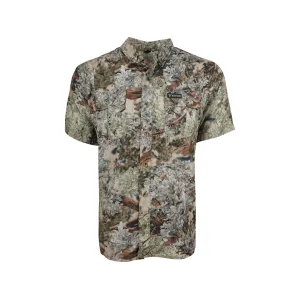 Kings Camo Men's Hunter Safari Short Sleeve Shirt Desert Shadow Medium