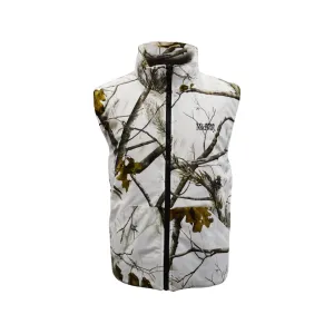 MidwayUSA Men's Hunter's Creek Reversible Insulated Vest Realtree AP Snow/Black Large Tall